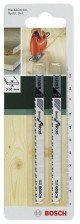 Teh sharre për dru Bosch U 101 B Clean for Wood, HCS, set 2 copë