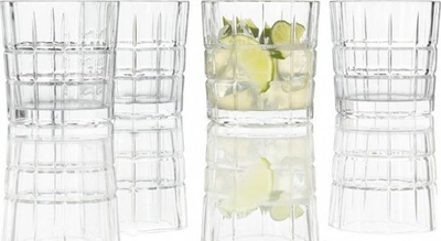 Set gotash Leonardo Spiritii Tumbler Small, 260 ml, xham i pastër, 4 copë