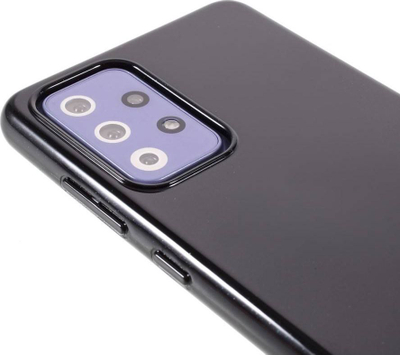 Mbështjellëse Mercury për Galaxy A52 5G, e zezë