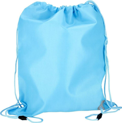 Çantë sportive Starpak Shoe Bag, me kordone, për atlete, ngjyrë e kaltër e çelët