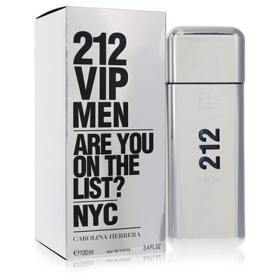 Eau de Toilette Carolina Herrera Men's 212 Vip, 100ml