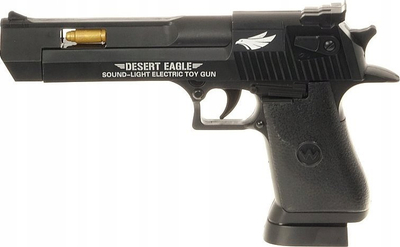 Pistoletë lodër Adar Desert Eagle, dritë dhe zë, me bateri, e zezë