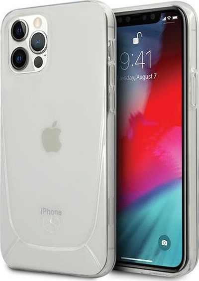 Mbulesë telefoni Mercedes MEHCP12LARCT, për iPhone 12 Pro Max 6.7", transparente
