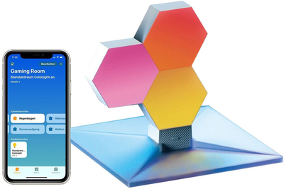 Sistem ndriçimi modular Cololight Plus, Wi-Fi - bazë me 3 blloqe - HomeKit Version