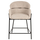 Stol mesatar Wolf 56x56x96Hcm (HM8584.02), zezë