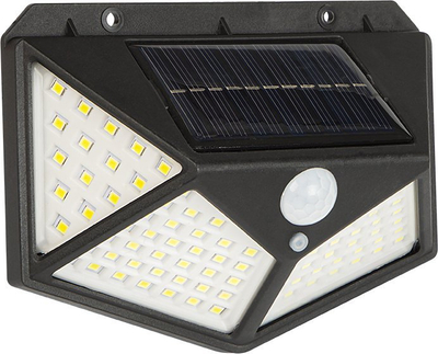Set me 3 llamba diellore Blow LED për kopsht, me sensor lëvizjeje, IP65, me ngjyrë të zezë