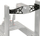 Mbajtëse për timon gaming Asetek SimSports Mounting Bracket, çelik 8mm, për wheelbase Direct Drive, e zezë