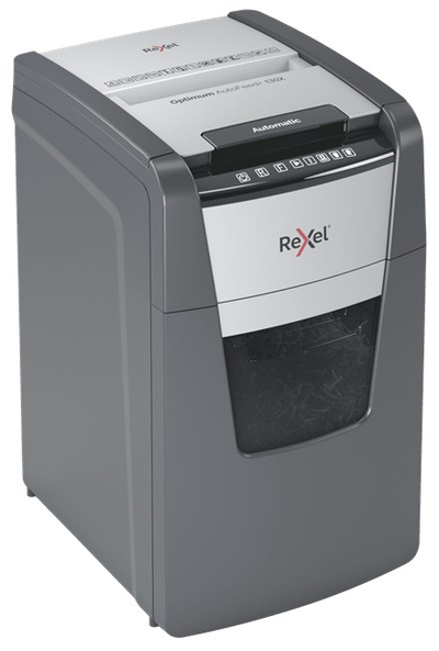 Makinë shkatërrimi dokumentesh Rexel AutoFeed+ 130X, P-4, 44L, gri