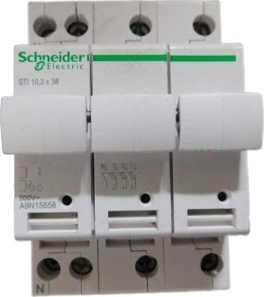 Bazë siguricash Schneider Electric STI A9N15658, 3P+N, 500V, e bardhë