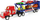 Set lodrash kamion Maniek Cars, 6 makina, friksion, 50cm, i kuq