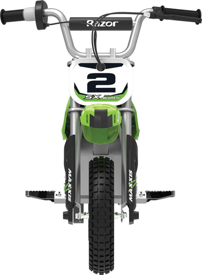 Biçikletë elektrike për kalama Razor SX350 Dirt, 24V, rrota 12", jeshile