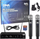 Set mikrofonësh wireless DNA DJ DUAL VOCAL, 2 mikrofona dore, UHF, i zi