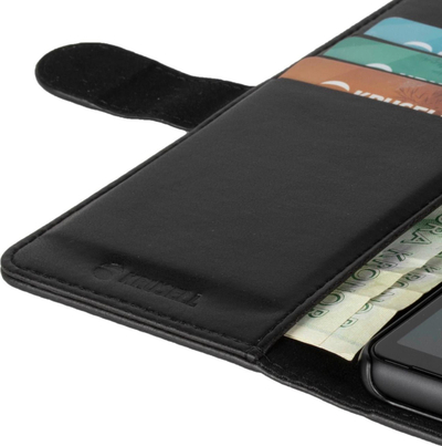 Këllëf portofol Krusell për iPhone 12 Pro 6.1", me kapak, i zi