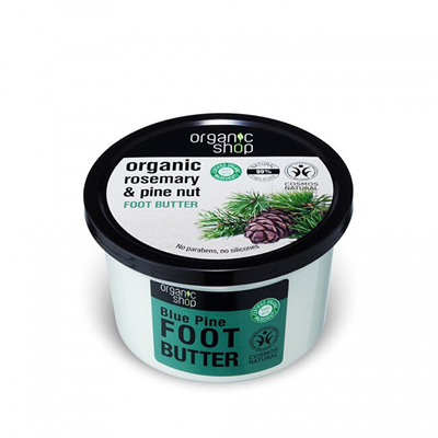 Gjalpë për këmbë Organic Shop, 250 ml