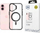 Mbulesë telefoni 3MK Satin Armor Magcase për iPhone 16 Plus, MagSafe, transparente