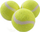 Topa tenisi Donic Schildkröt Magic Sports, set 3 copë, të verdhë