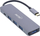 HUB USB InLine USB 3.2 Type-C Multi Hub, 4x USB-A 5Gb/s, PD 87W, argjendtë