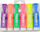 Set markerësh highlighter pastel, 6 copë, shumëngjyrëshe