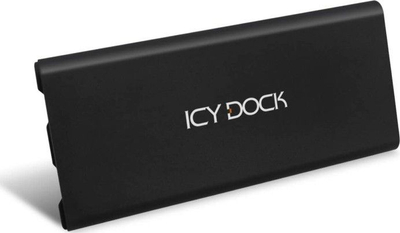 Kутии за надворешен SSD Icy Dock MB861U31-1M2B, M.2 PCIe NVMe, USB-C 3.2 Gen 2, алуминиум