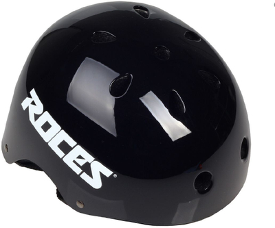 Helmetë biçiklete Roces Aggressive 300756 05, me vrima ajrimi, sistem rregullimi 3D, ngjyrë e zezë