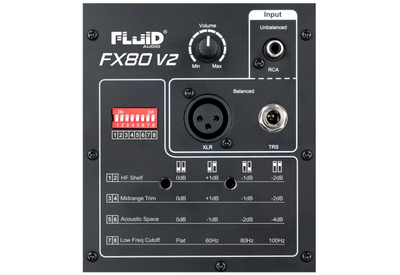 Monitor studio Fluid Audio FX80 V2, 8", aktiv, i zi