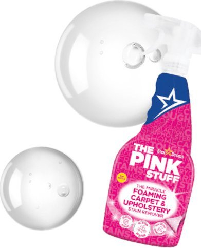 Pastrues tapetesh dhe mobiljesh The Pink Stuff, shkumë, 500ml, rozë