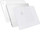 Kapak mbrojtës Alogy Hard Case për MacBook Pro 16 2021 A2485, polikarbonat, i bardhë