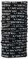 Шал мултифункционален Viking Bandana Regular 1048, микрофибер полиестер, унисекс, црн со бела