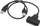 Kabllo adapter SATA në USB 2.0 AK296, për HDD SSD 2.5", e zezë