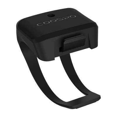 Sensor shpejtësie biçiklete Coospo BK9S, Bluetooth 5.0, ANT+, i zi