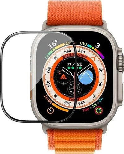 Заштита за екран Wiwu за Apple Watch 46mm, зајакнато стакло, со апликатор