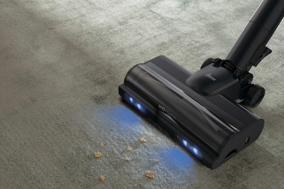 Fshesë me korrent vertikale Hoover HF610HX 011, pa kabllo, 40 min, 0.7L, e zezë