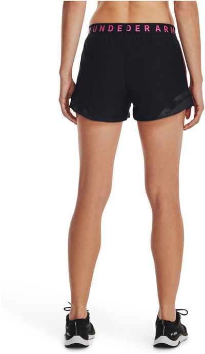 Спортски кратки панталони Under Armour UA Play Up 3.0, за жени, триколор, црни