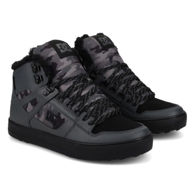 Atlete të larta DC Shoes Woodland, për burra, gri