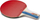 Raketë pingpongu Double Power 3STAR, gomë 1.5mm, shpejtësi e lartë, e kuqe