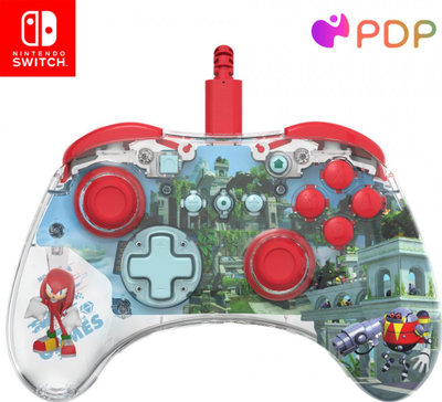 Контролер PDP RealMz Knuckles Sky Sanctuary Zone, жичен, шарен