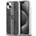 Mbulesë telefoni Guess IML 4G Gold Stripe për iPhone 15 Plus / 14 Plus, TPU PC, e zezë me ari
