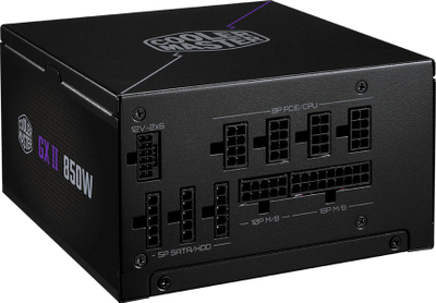 Напојување Cooler Master GX II Gold, 850W, 80 Plus Gold, црно