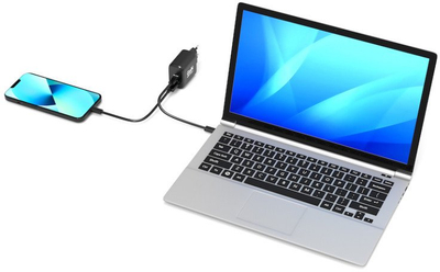 Karikues Port Power Supply 65W GaN, USB-C, EU, i bardhë