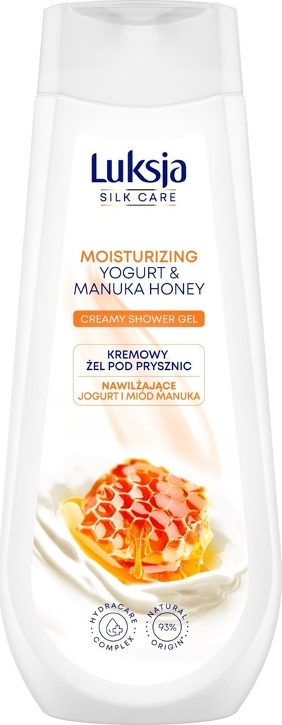 Xhel dushi Luksja me kos dhe mjaltë manuka, 500 ml