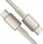 Kabllo kariku Baseus Tungsten Gold Type C në Type C, 100W, 2m, e bardhë