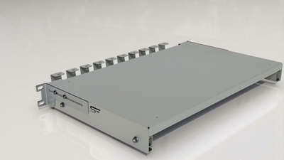 Panel optik Stalflex TFSP-19-1U-12S-SC-G, 19", 1U, gri