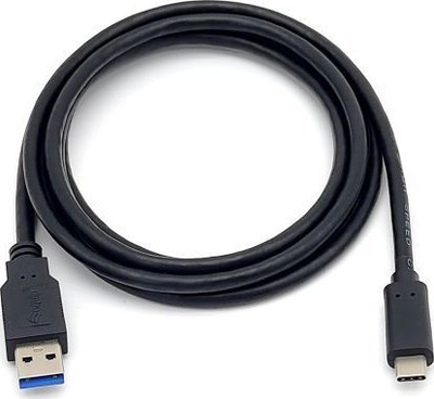 Kabllo USB Equip USB-A në USB-C 128344, 2m, USB 3.2 Gen 1, e zezë