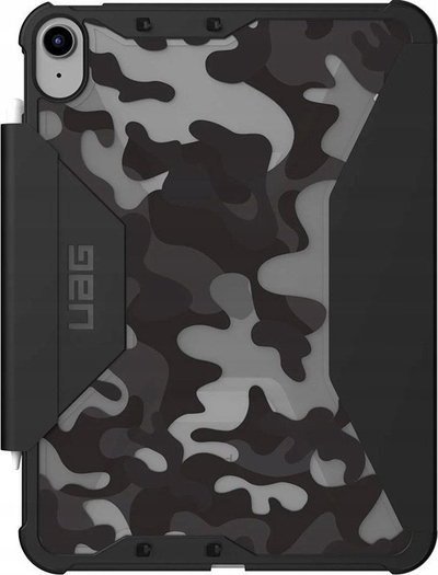 Mbulesë tableti UAG Plyo për iPad 10.9" 2022, mbrojtëse kompozite me bazë, midnight camo
