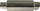 Silencë shkarkimi TURBOWORKS TW-TL-052, universale, inox, argjendtë