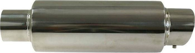 Silencë shkarkimi TURBOWORKS TW-TL-052, universale, inox, argjendtë
