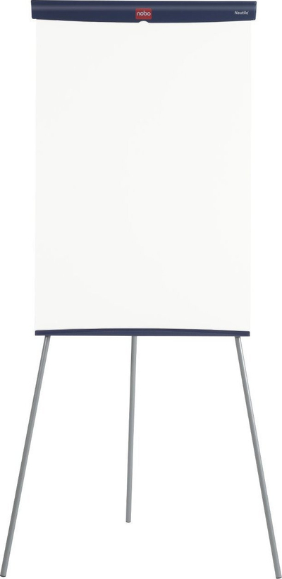 Flipchart Nobo Basic Steel Tripod 1905243, magnetik, me lartësi që e rregullon si të duash, i bardhë