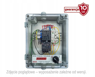 Ndërprerës motori Pollin EURO-2-0150, 1.5 kW, IP65, gri