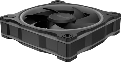 Set ventilatorësh ASUS Prime MR120, 120mm, ARGB, i zi
