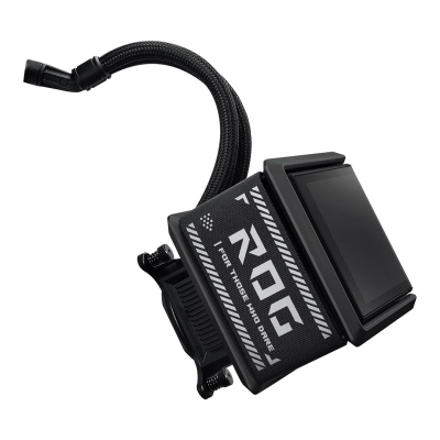 Ftohës uji për proçesor ASUS ROG Ryuo IV 360 ARGB, radiator 360 mm, 3x 120 mm, i zi